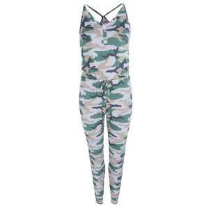 Overslept Women's Camo Print Knit Pajama Jumper
